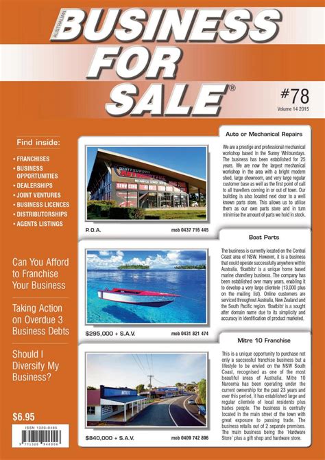 Australian Business For Sale .